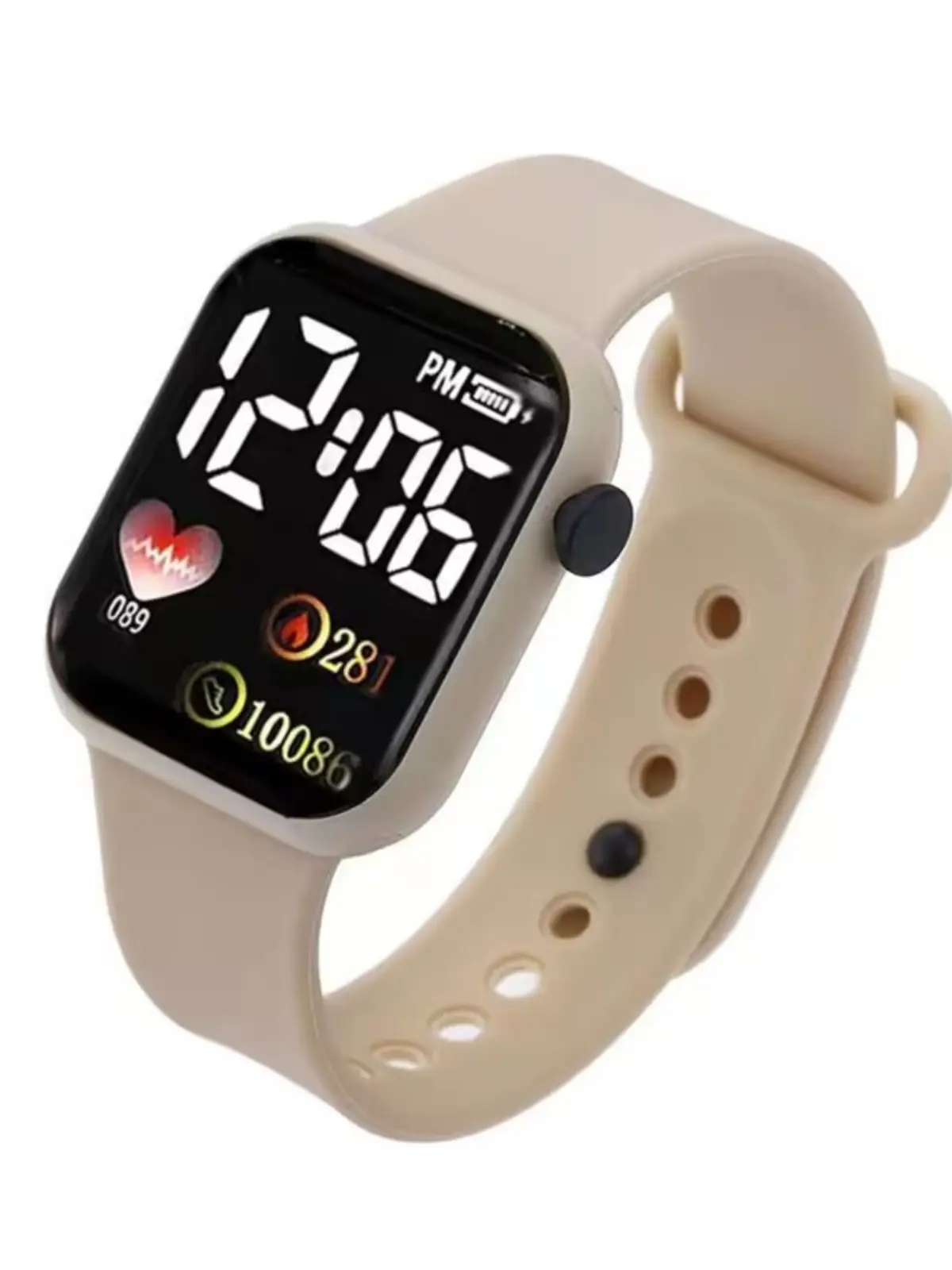 LED Electronic Watch Square Waterproof Digital Fashion Sports Men Women - Image 8