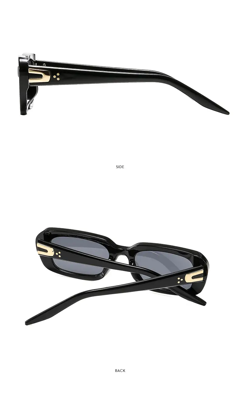 New Fashion Square Sunscreen Sunglasses Black — feature 14