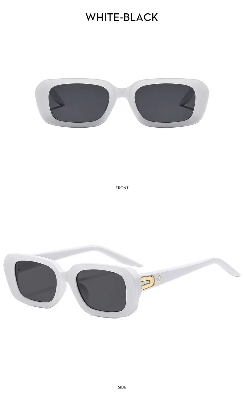 New Fashion Square Sunscreen Sunglasses Black — feature 16