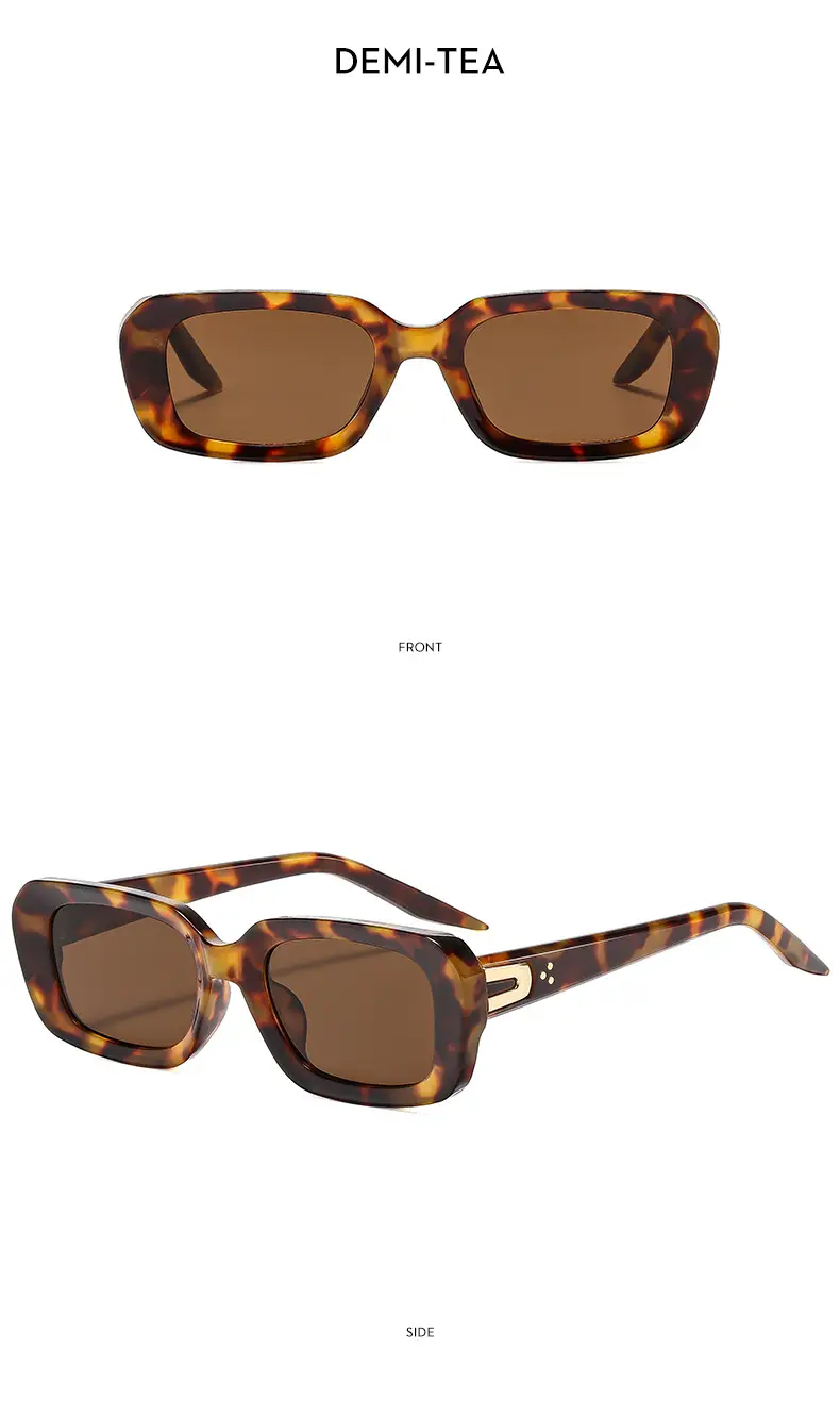 New Fashion Square Sunscreen Sunglasses Black — feature 18
