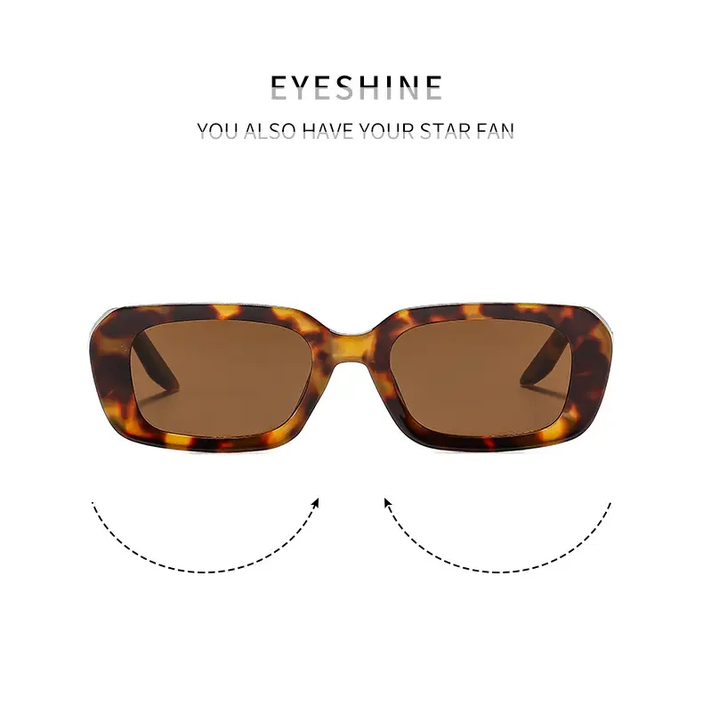 New Fashion Square Sunscreen Sunglasses Black — feature 6