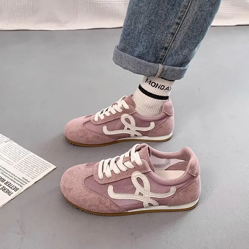 Women's White Mesh Casual Sneakers 2025 Summer - Image 10