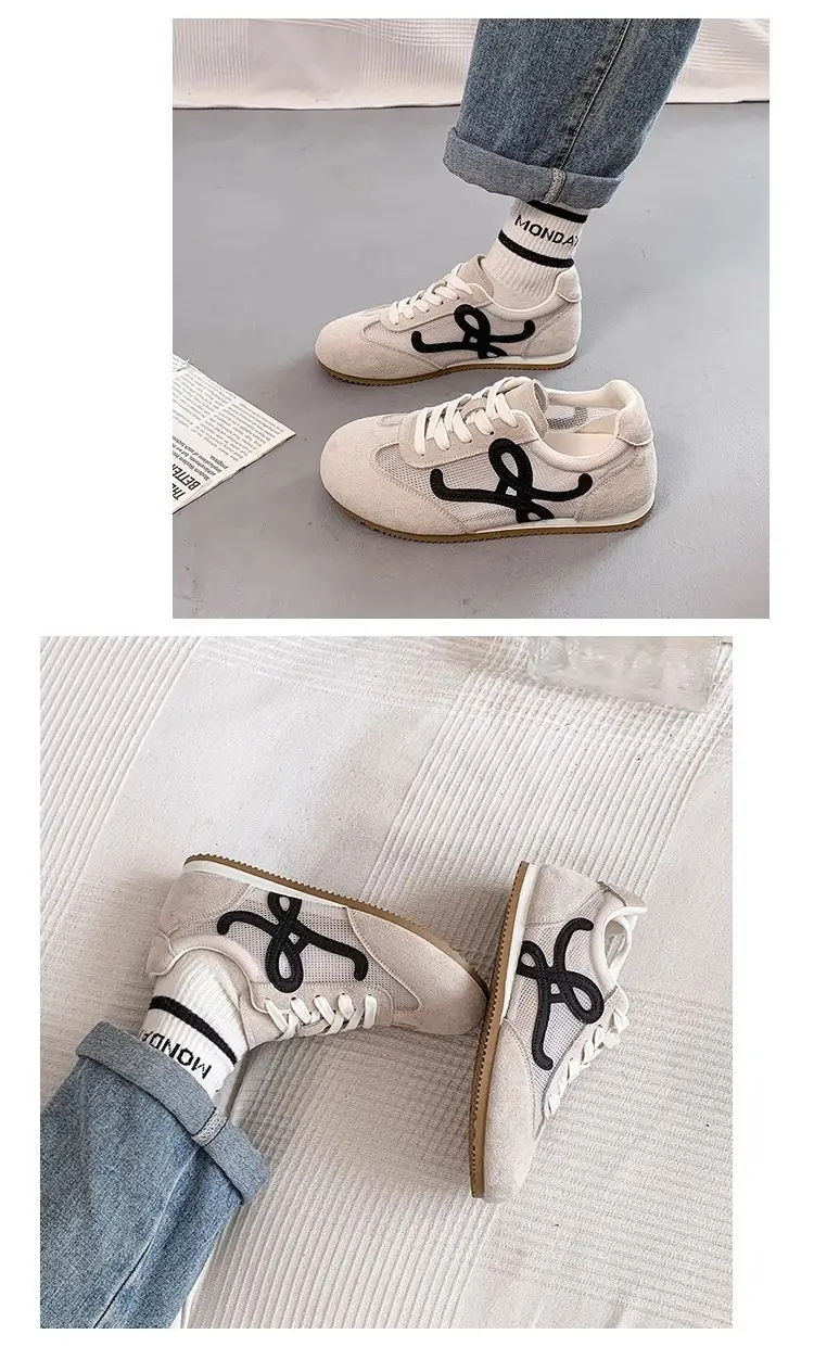 Women's White Mesh Casual Sneakers 2025 Summer — feature 10