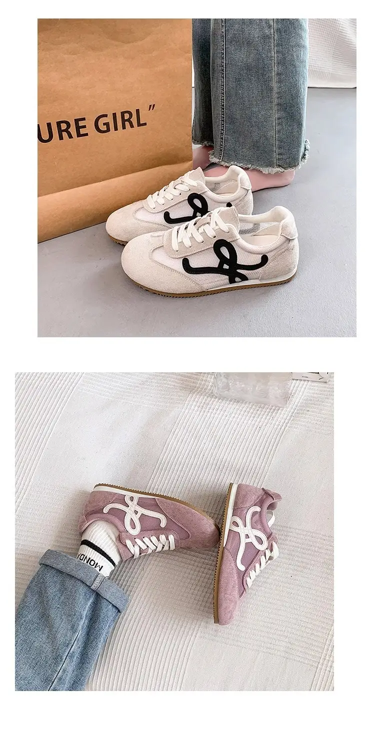 Women's White Mesh Casual Sneakers 2025 Summer — feature 11