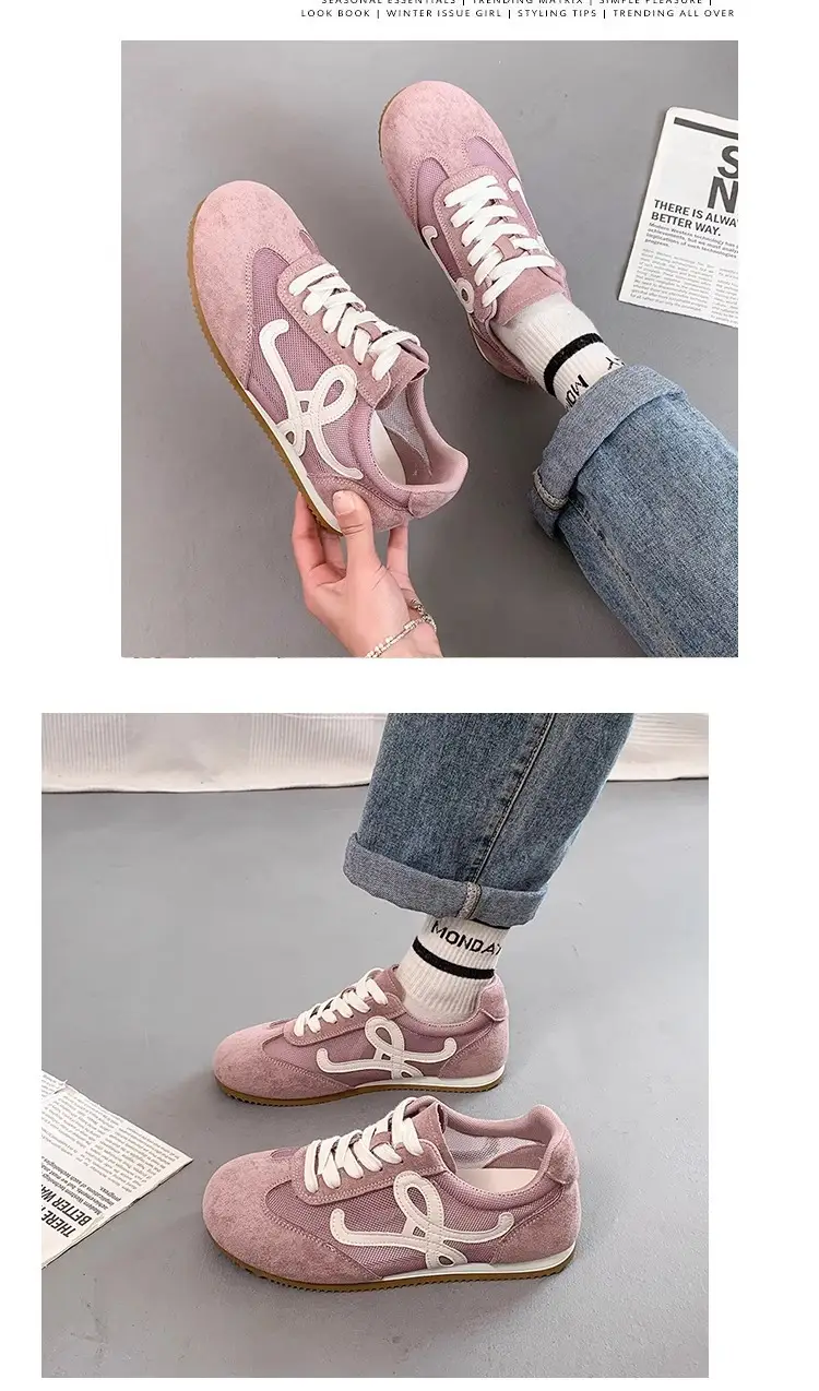 Women's White Mesh Casual Sneakers 2025 Summer — feature 13