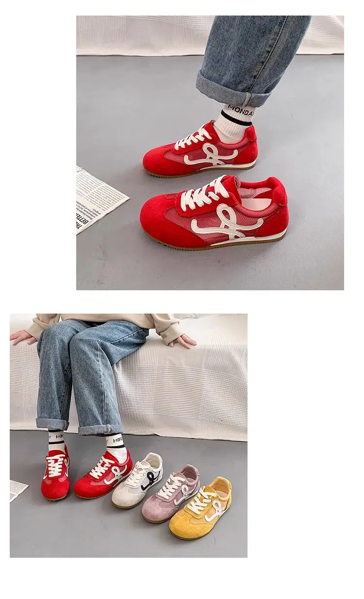 Women's White Mesh Casual Sneakers 2025 Summer — feature 4