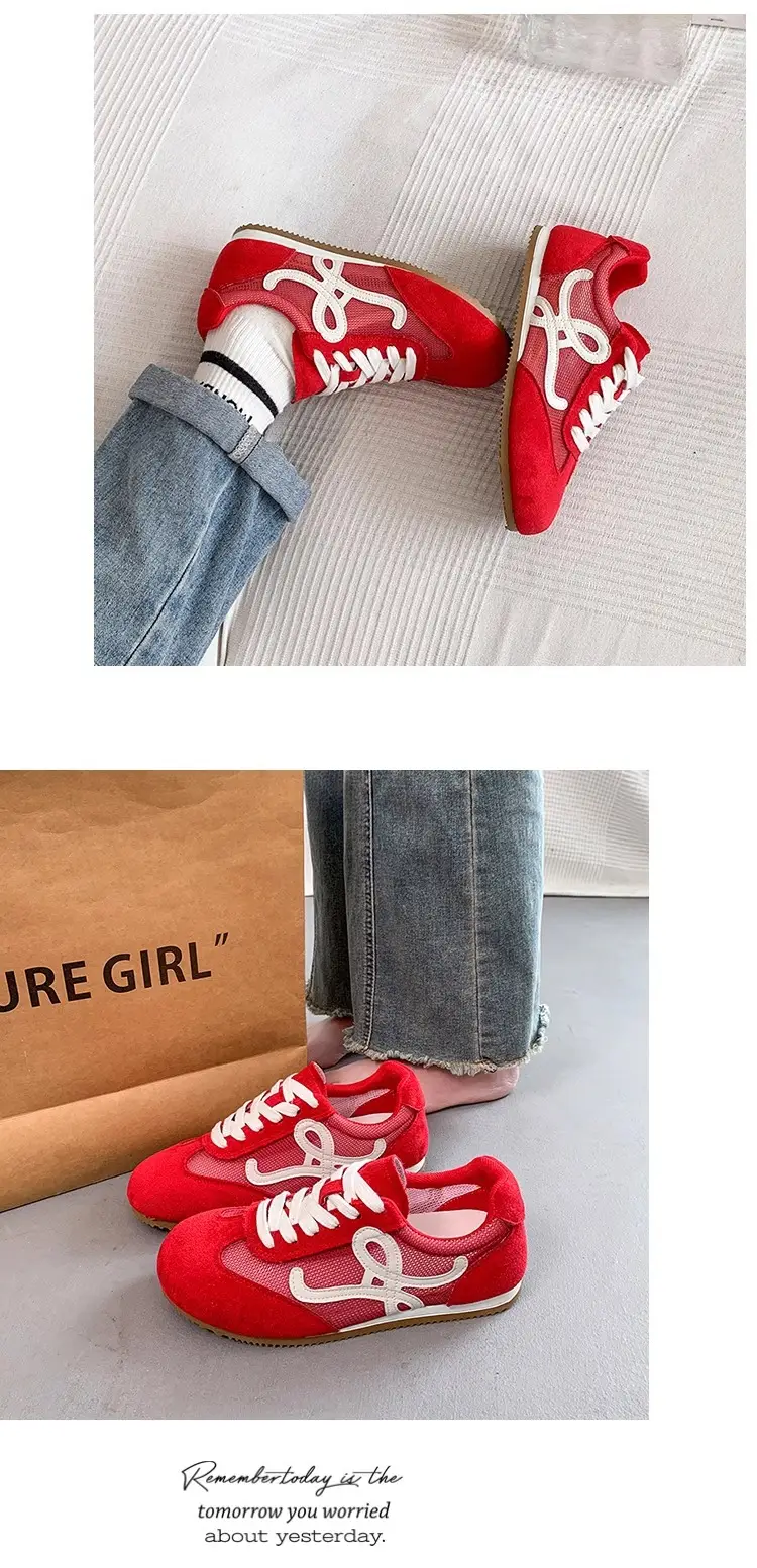 Women's White Mesh Casual Sneakers 2025 Summer — feature 5