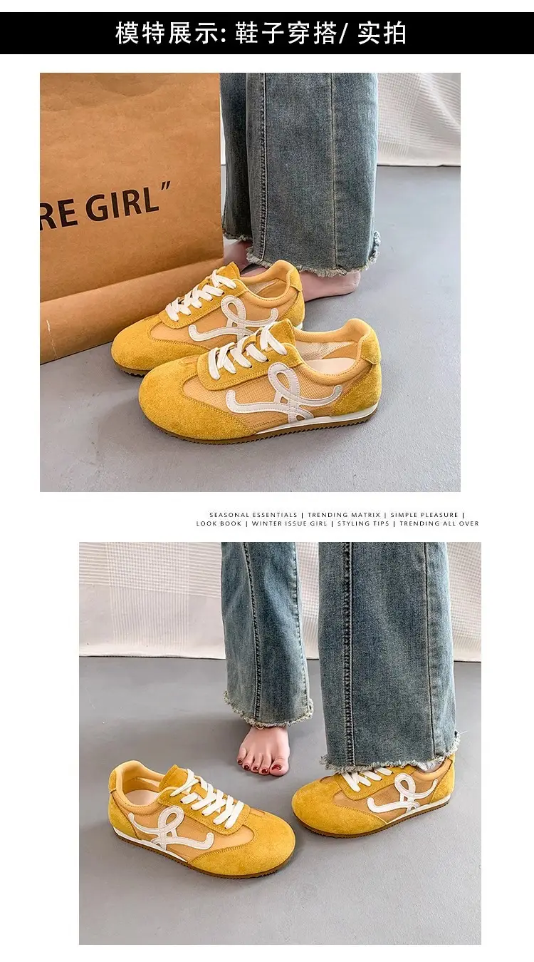 Women's White Mesh Casual Sneakers 2025 Summer — feature 6