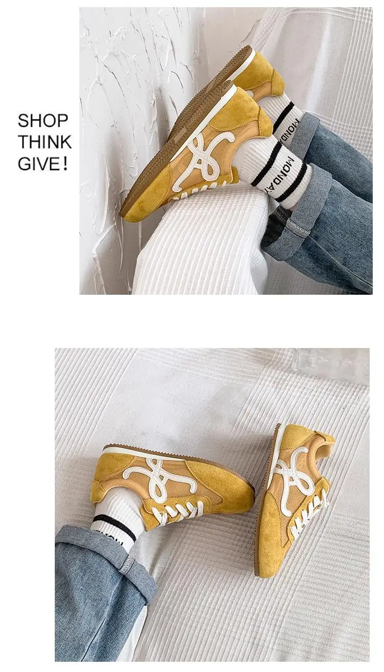 Women's White Mesh Casual Sneakers 2025 Summer — feature 8