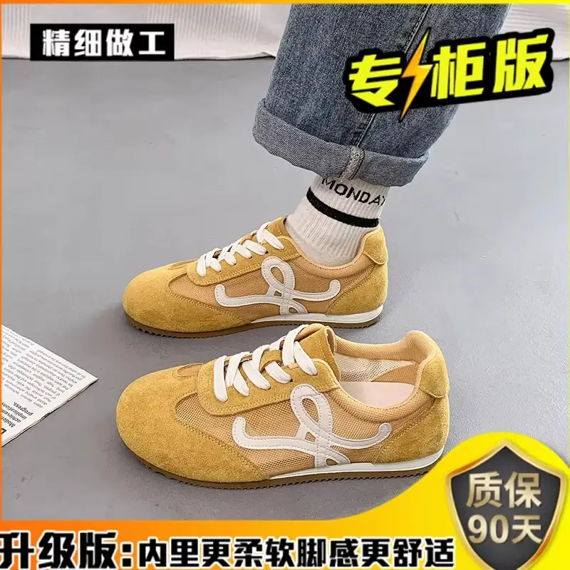 Women's White Mesh Casual Sneakers 2025 Summer - Image 5