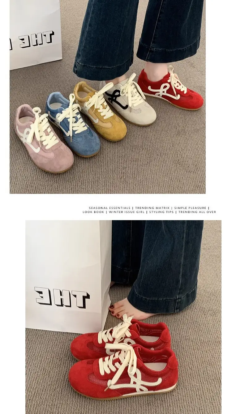 Popular Breathable Mesh Moral Training Shoes, White Women's Shoes, Women's 2025 Summer New Versatile Casual Sports Shoes — feature 20