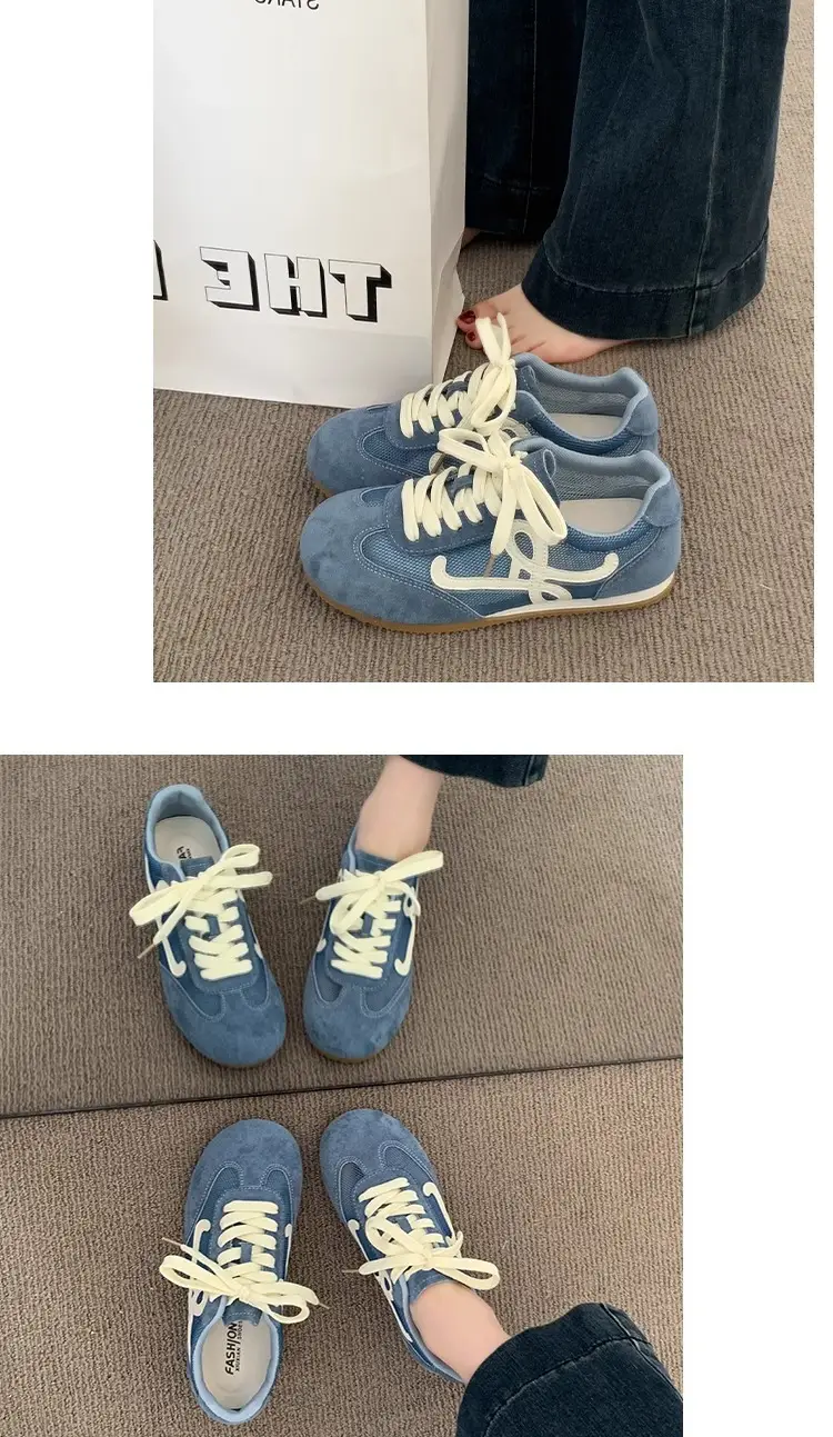 Popular Breathable Mesh Moral Training Shoes, White Women's Shoes, Women's 2025 Summer New Versatile Casual Sports Shoes — feature 6