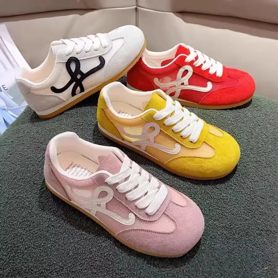 Red Mesh Training Shoes for Women 2025 Summer — feature 2