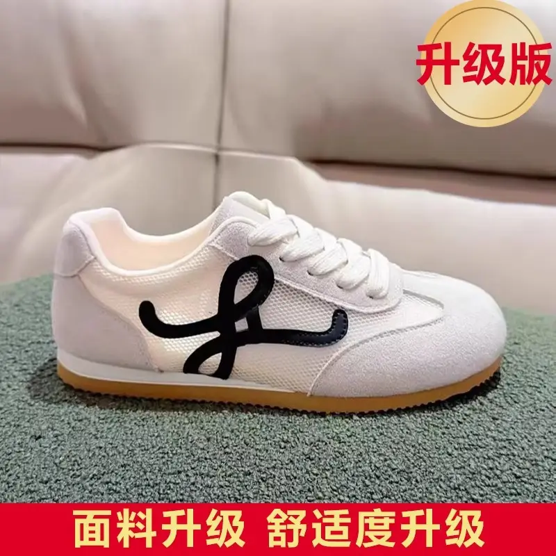Red Mesh Training Shoes for Women 2025 Summer - Image 4