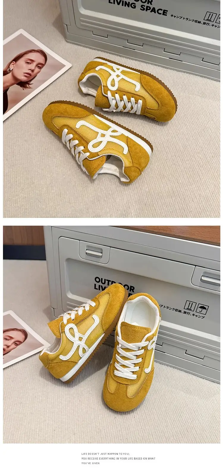 Women White Logo Casual Sneakers 2025 — feature 13
