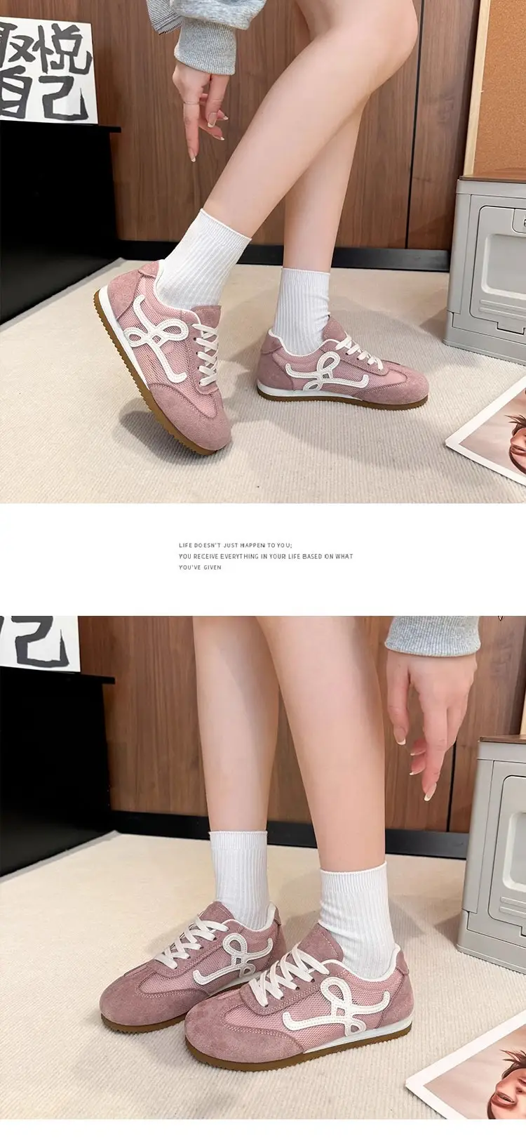 Women White Logo Casual Sneakers 2025 — feature 7