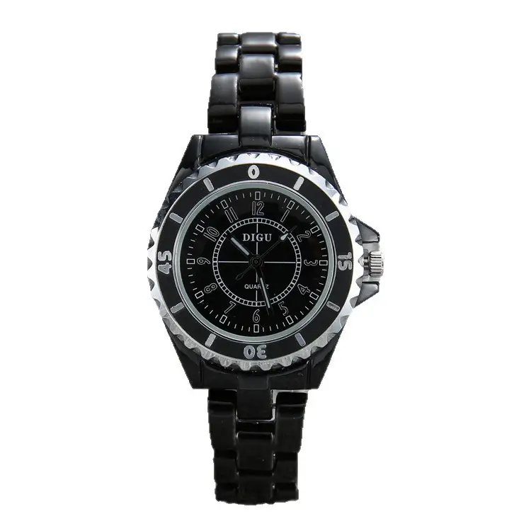 Black Ceramic Luminous Women's Quartz Watch - Image 8