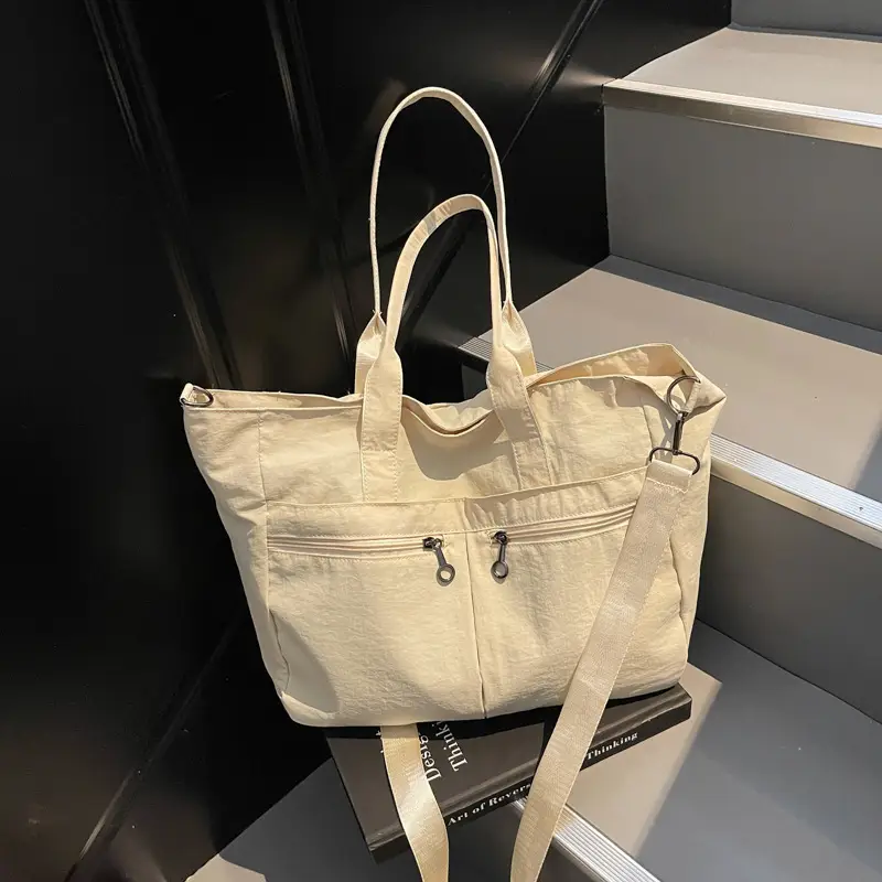Women Large Canvas Tote Bag 2025 New Arrival - Image 9