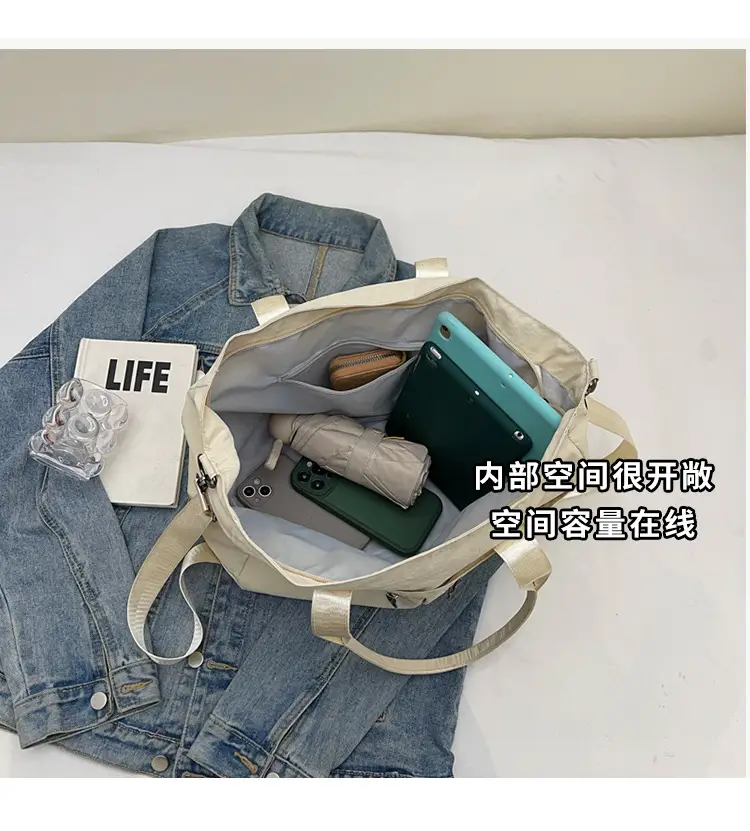Women Large Canvas Tote Bag 2025 New Arrival — feature 10