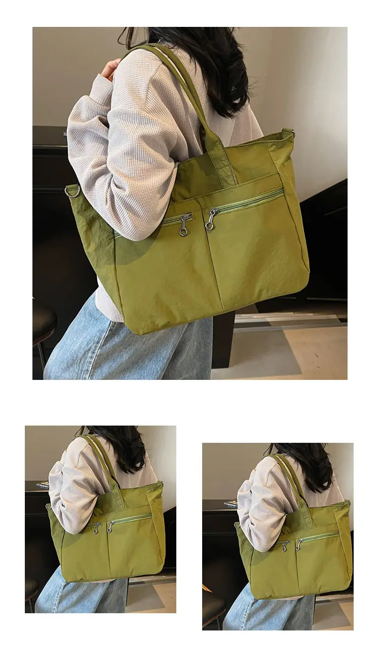 Women Large Canvas Tote Bag 2025 New Arrival — feature 13