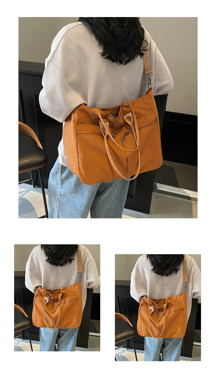 Women Large Canvas Tote Bag 2025 New Arrival — feature 14