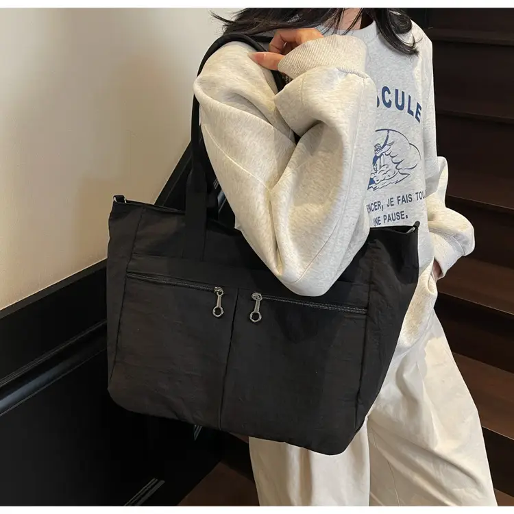 Women Large Canvas Tote Bag 2025 New Arrival — feature 17