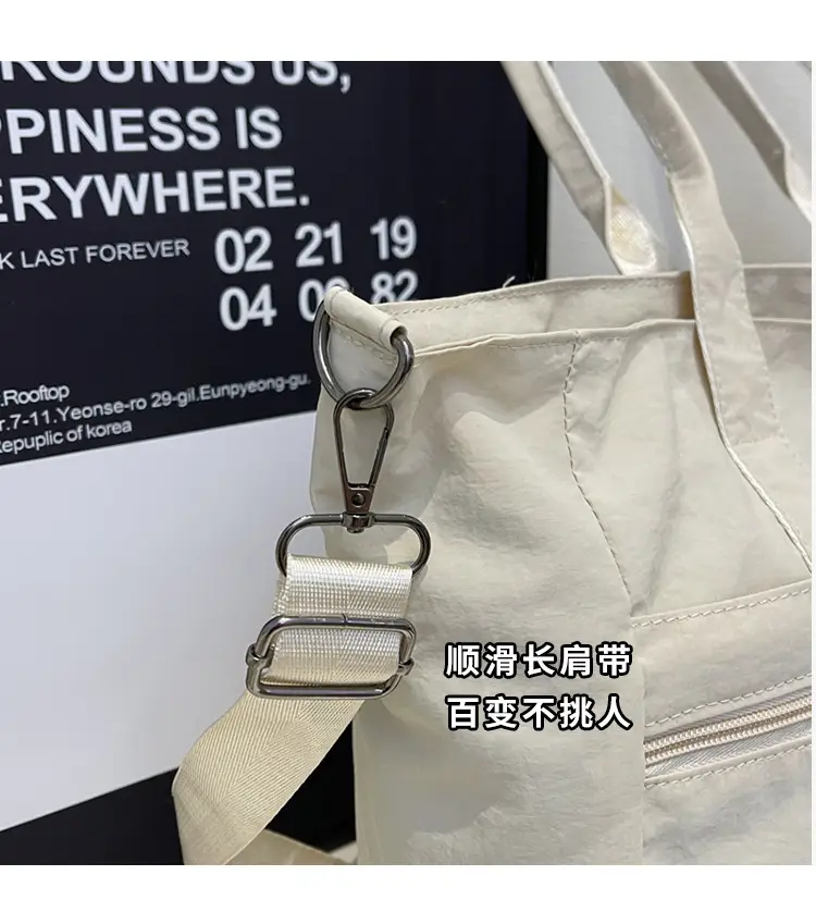 Women Large Canvas Tote Bag 2025 New Arrival — feature 4