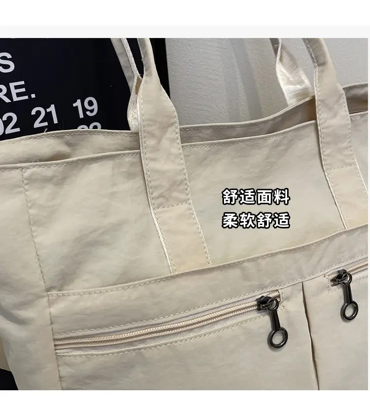 Women Large Canvas Tote Bag 2025 New Arrival — feature 8