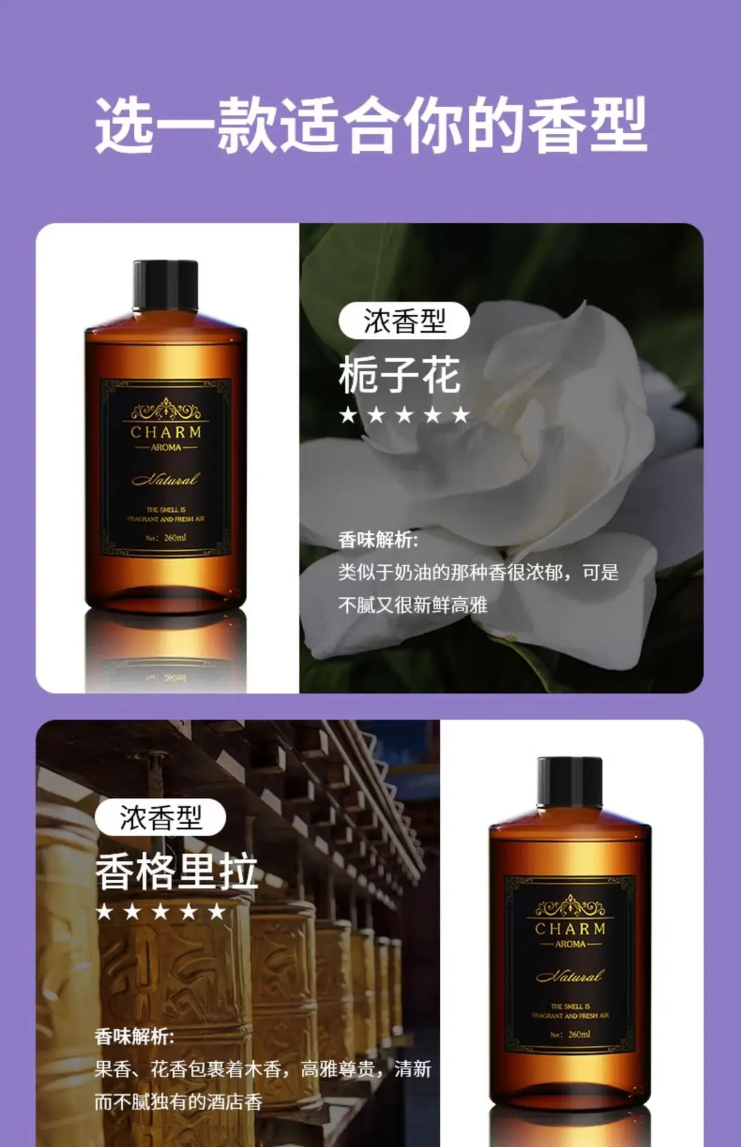 Hilton Hotel Aromatherapy Supplement Large Bottle of Car Perfume Essential Oil Car Lasting Fragrance Car Fragrance Ornaments — feature 16