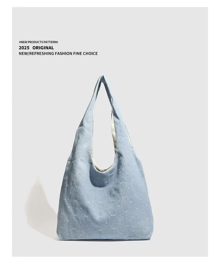 Light Blue Korean Style Shoulder Bag for Women — feature 10