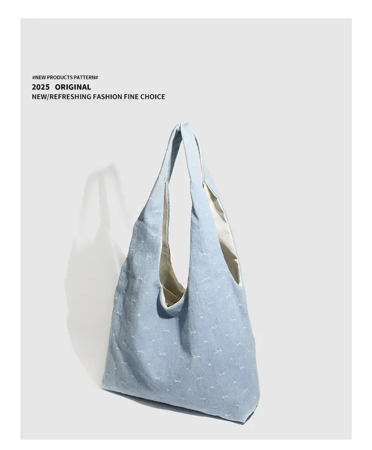 Light Blue Korean Style Shoulder Bag for Women — feature 12