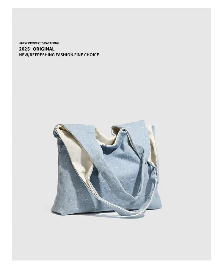 Light Blue Korean Style Shoulder Bag for Women — feature 13
