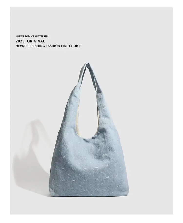 Light Blue Korean Style Shoulder Bag for Women — feature 16