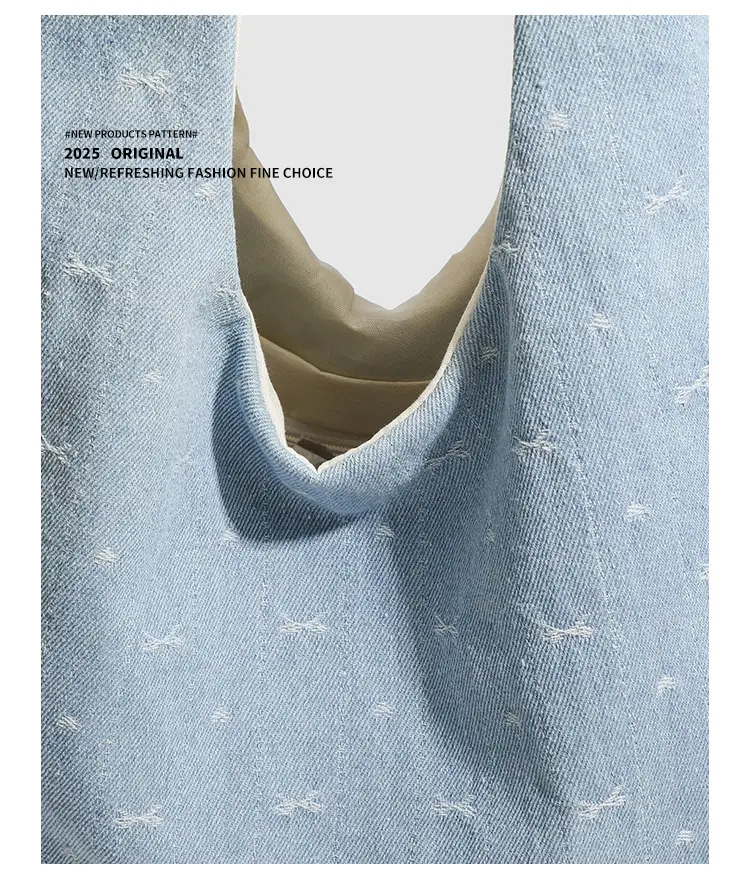 Light Blue Korean Style Shoulder Bag for Women — feature 18
