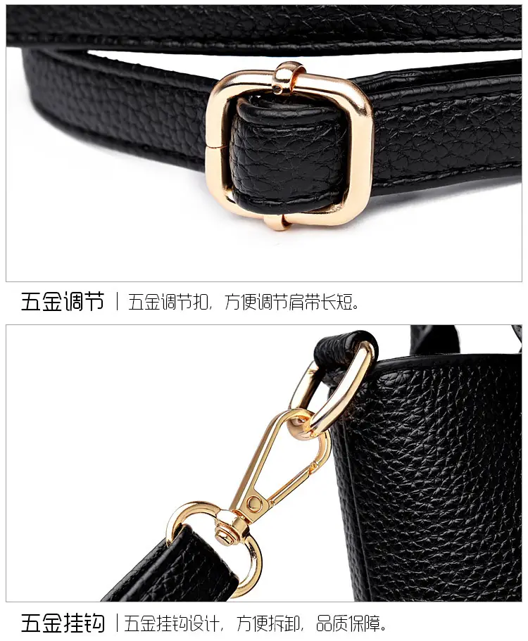 Women's Beige Crossbody Shoulder Bag with Long Strap — feature 26