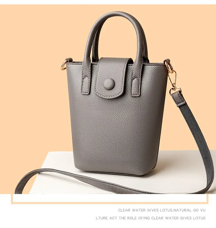 Women's Beige Crossbody Shoulder Bag with Long Strap — feature 8