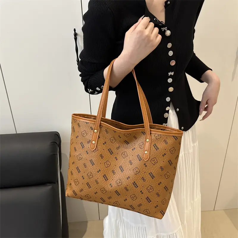 Large Capacity Printed Armpit Bag for Women