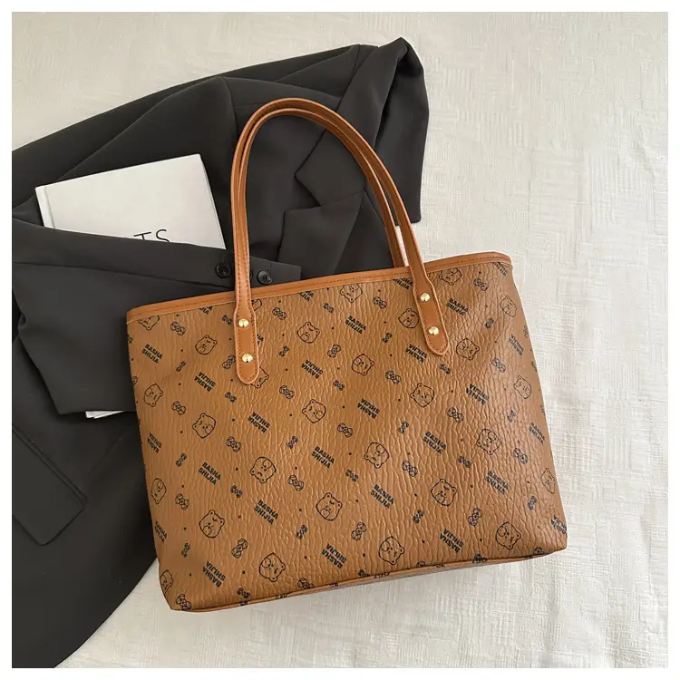 Large Capacity Printed Armpit Bag for Women