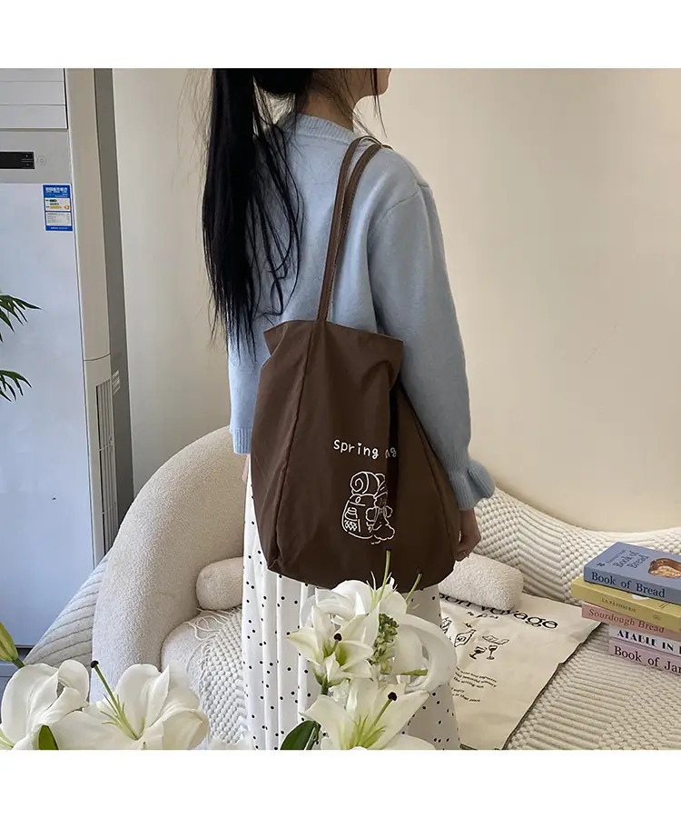 2025 Korean Style Printed Canvas Tote Bags â feature 13