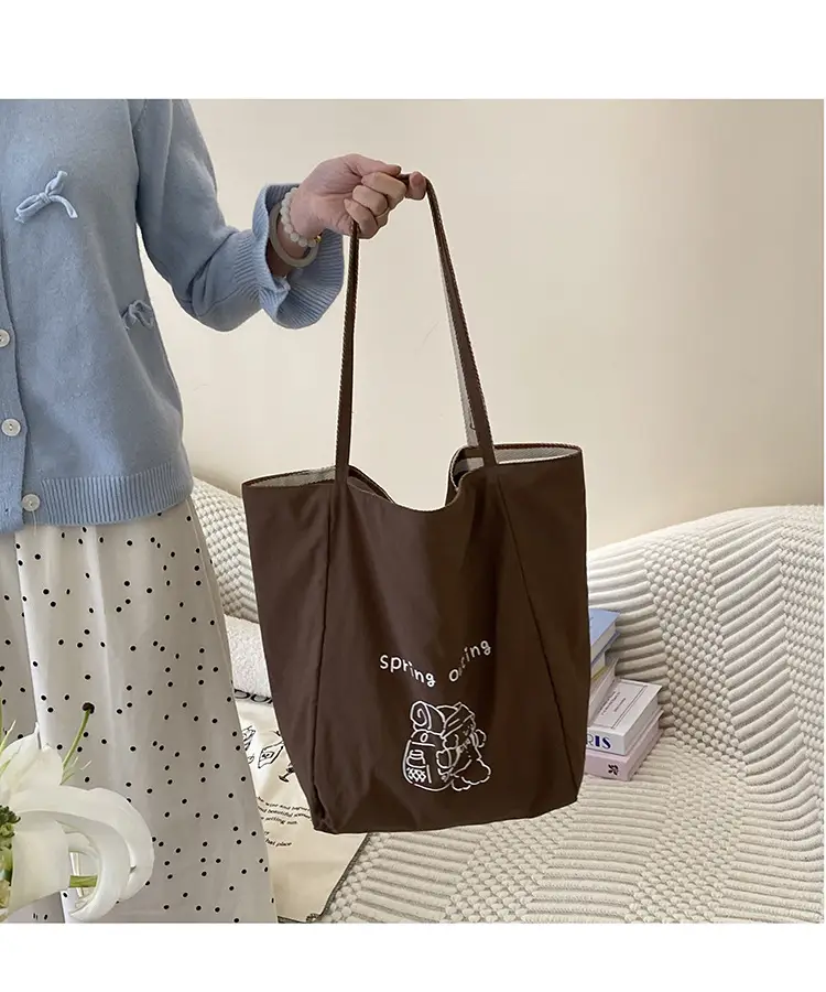 2025 Korean Style Printed Canvas Tote Bags â feature 15