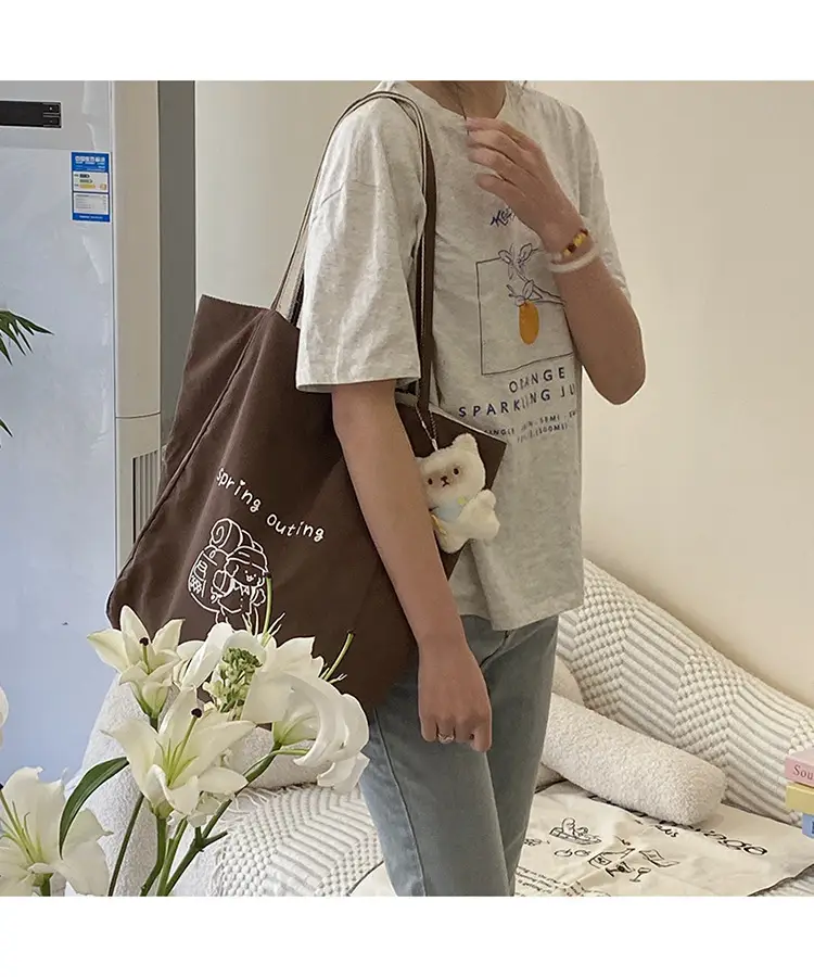 2025 Korean Style Printed Canvas Tote Bags â feature 23