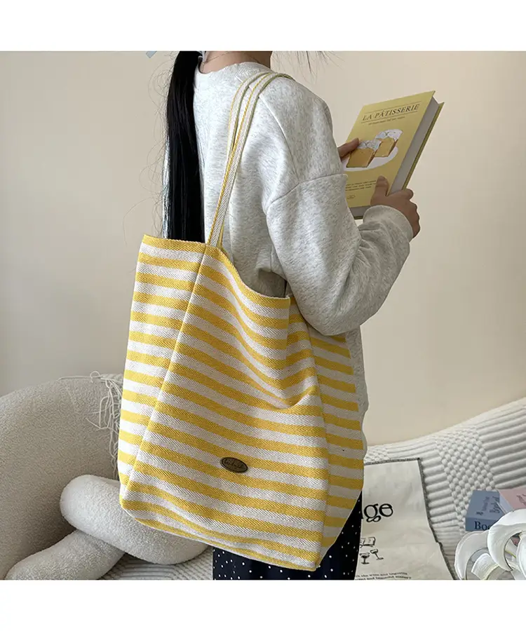 2025 Korean Style Printed Canvas Tote Bags â feature 3
