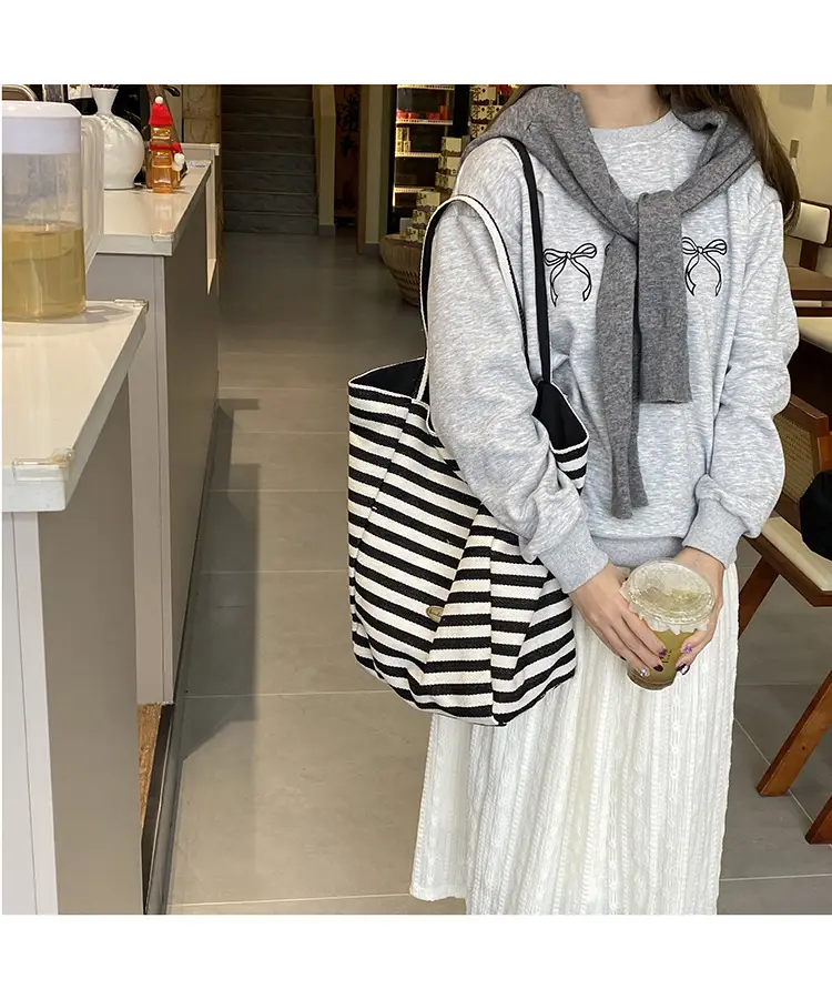 2025 Korean Style Printed Canvas Tote Bags â feature 31