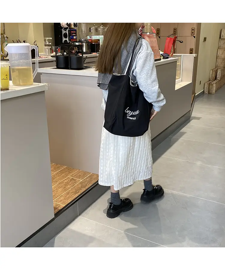 2025 Korean Style Printed Canvas Tote Bags â feature 33