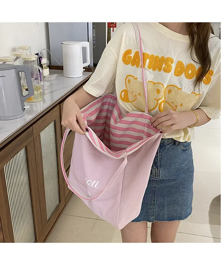 2025 Korean Style Printed Canvas Tote Bags â feature 47