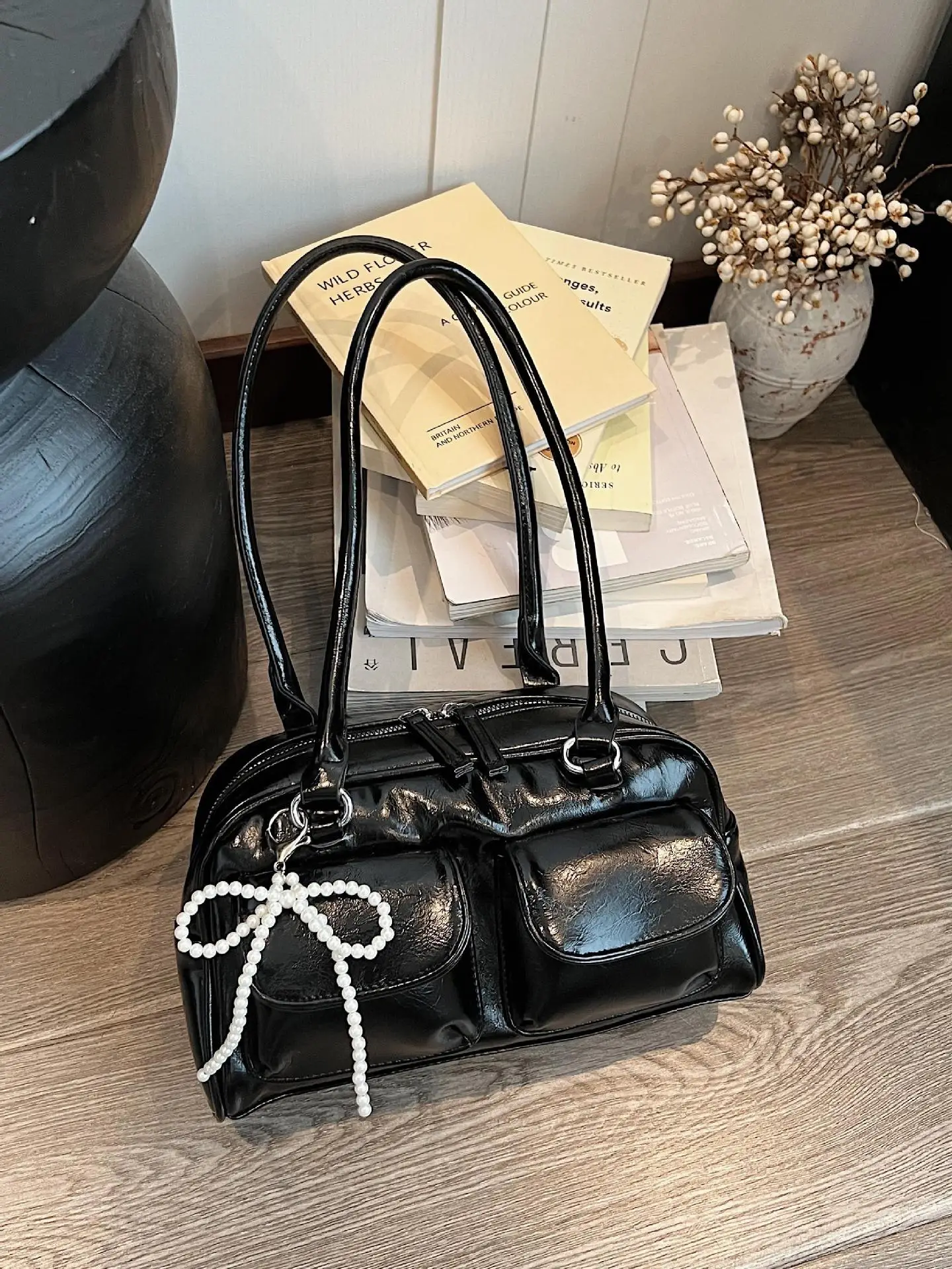 Red Korean Style Shoulder Bag for Women 2025 - Image 6