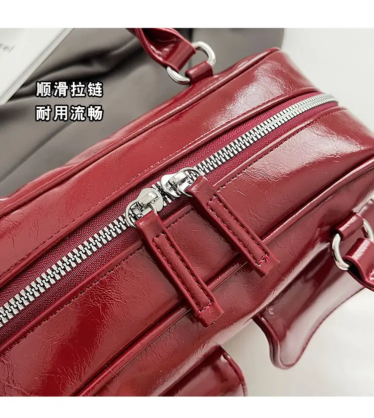 Red Korean Style Shoulder Bag for Women 2025 — feature 8