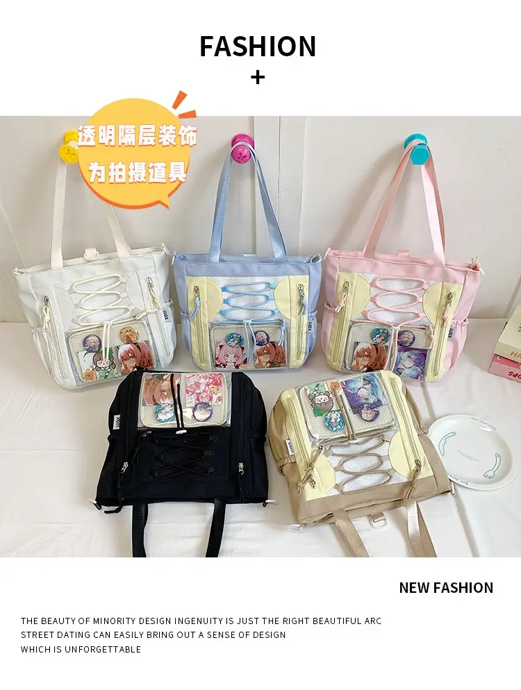 Transparent Shoulder Bag for Girls College Students — feature 11