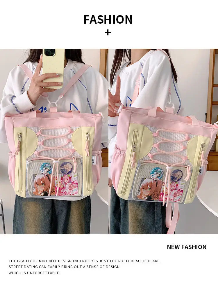 Transparent Shoulder Bag for Girls College Students — feature 12