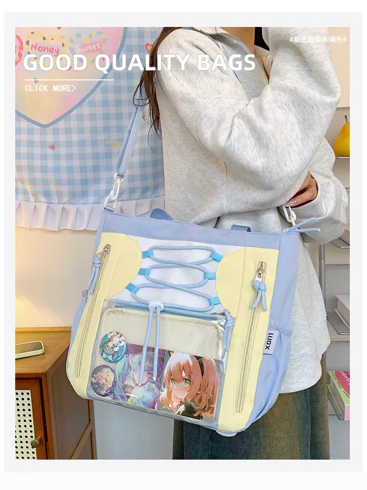 Transparent Shoulder Bag for Girls College Students — feature 13